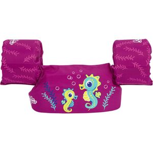 Bestway Puddle Jumper- Stoffen - Verstelbare zwembandjes voor kinderen – Zeepaardjes - draagkracht 15 – 30 kg – Maat one size