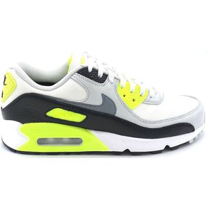 Nike - AIR MAX 90 - Sneakers - Zwart - Leer, Mesh