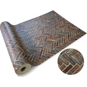 Karat Vloerbedekking - PVC vloeren 3D - Caracterra - 200 x 500 cm