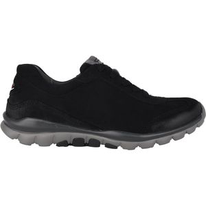 Gabor rollingsoft sensitive 06.965.47 - dames rollende wandelsneaker - zwart - maat 41 (EU) 7.5 (UK)
