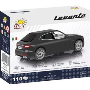 Cobi Modelbouwset Maserati Levante Trofeo 1:35 Zwart 110-delig