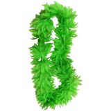 Toppers - Neon groene hawaii krans slinger - Hawaii feest feestartikelen