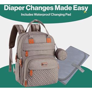 Babycommode Rugzak Luiertas Rugzak - diaper bag backpack, large capacity diaper bag,