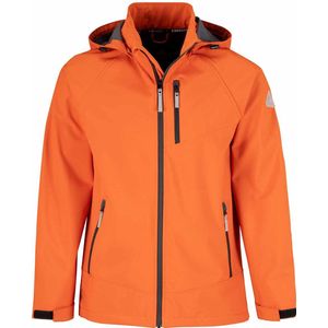 BJØRNSON Ove Softshell Zomerjas Heren - Winddicht - Ademend - Maat 3XL - Oranje