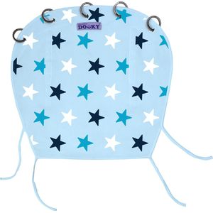 Dooky Universal Cover - Baby Blue / Blue Stars