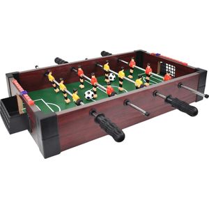 Airhockey & voetbaltafel combinatieset - speelgoed - kinderen - 50 cm - tafelvoetbal