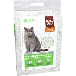 Hobby First kattenbakvulling White Hygiene Aloe Vera 12 Liter/10 kg - Kat