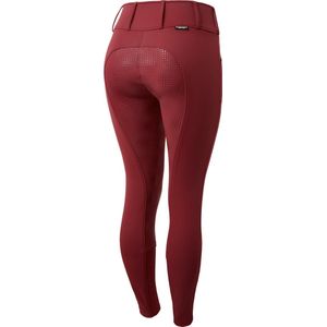 Horze Grand Prix Thermo Softshell Siliconen FS Rijbroek, dames, Red, 44