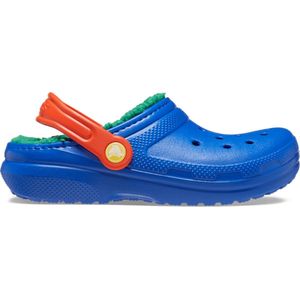 Crocs Classic Lined Clog K - Kinderen - Clogs - Kobalt Blauw - Maat 36/37