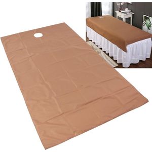 Massage Laken Oliebestendig Waterdicht Polyester Met Gezichtsgat - Spa Salontafel Cover - Matras Zachte Katoenen Schoonheidssalon Tafel Cover 03 massage matras