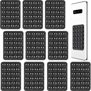 Zuignap mobiele telefoon tashouder siliconen - handsfree speelgoed douche houder - 10 stuks - video's selfies - tashouder voor mobiele telefoon .