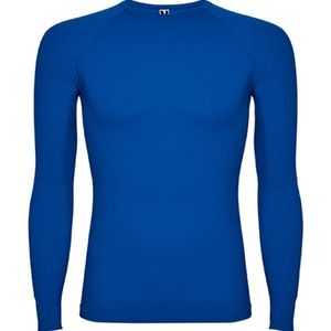 Thermoshirt met lange mouwen - Maat XL/XXL - lichtgewicht - Blauw