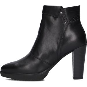 Nero Giardini 11210 Enkellaarsjes - Enkelboots met rits - Dames - Zwart - Maat 41