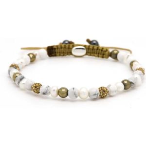 Karma Armband (Sieraad) Spiral Aster xxs (gold crystal) Gold