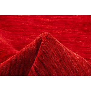 MOMO Rugs Panorama Uni Red Vloerkleed - 60x90  - Rechthoek - Laagpolig Tapijt - Modern - Rood