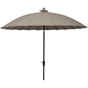 4-Seasons Stokparasol Shanghai 300 cm Taupe