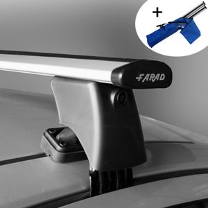 Dakdragers geschikt voor Nissan Pixo 5 deurs hatchback 2009 t/m 2014 - Wingbar - inclusief dakdrager opbergtas