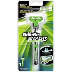 Gillette Mach3 Sensitive Scheersysteem - Scheermes