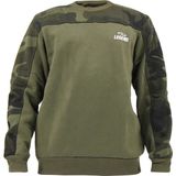 Trui/sweater dames/heren Army Camo fleece XL