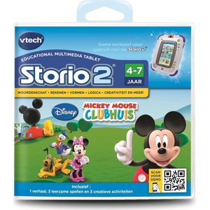 VTech Storio 2 Disney's Mickey Mouse Clubhouse - Leercomputer Game - 4 Tot 7 Jaar
