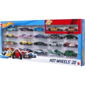 Hot Wheels Cadeauset met 20 Auto's