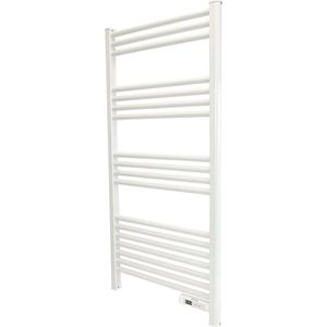 Slimme elektrische handdoekradiator met thermostaat white 425Watt