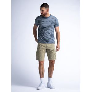 Petrol Industries - Heren Cargo Short met Riem Gulf Shores - Bruin - Maat L