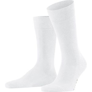 FALKE Family duurzaam katoen sokken heren wit - Maat 43-46