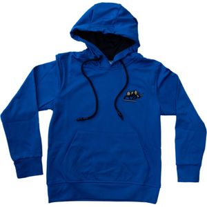KAET - hoodie - unisex - Blauw - maat - 7/8 - 128 - outdoor - sportief - trui met capuchon - zacht gevoerd