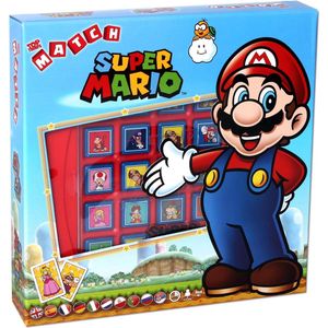 Top Trumps Match Super Mario - Kubusspel | Speel vanaf 4 jaar | Met coole Nintendo-karakters
