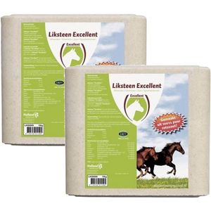 Excellent Salt Lick Liksteen Paard - Voedingssupplement - 2 x 10 kg