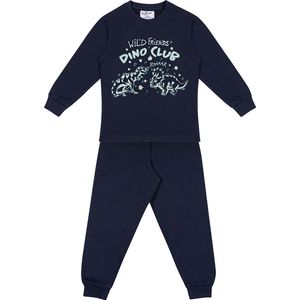 Fun2Wear - Pyjama Dino Club - Navy Blauw - Maat 110/116 -