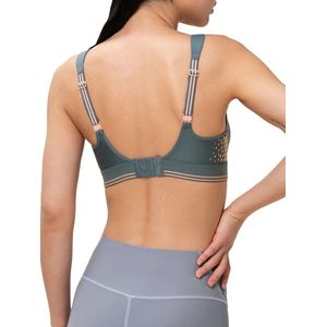 Triumph TOP-level Sportbh Triaction Extreme Lite Donkergrijs