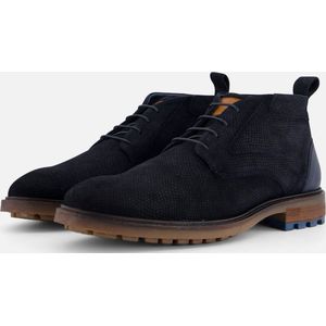 Vertice Veterboots blauw Suede - Maat 45