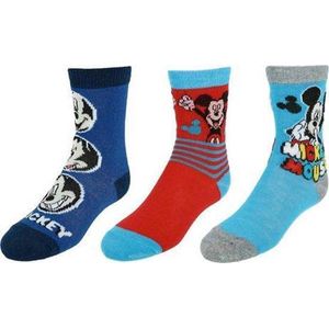 Mickey Mouse - Sokken Multipack Jongens Maat 27-30