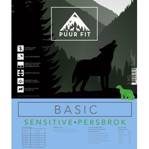 Puur Fit Basic Volwassen Persbrok - Hondenvoer - Lam 17,5 kilo