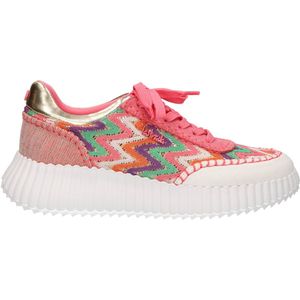 La Strada Sneaker pink print dames - maat 38