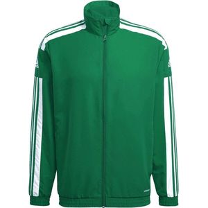 adidas - Squadra 21 PRE Jacket - Groen Jack - S - Groen