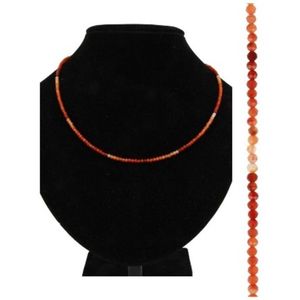 Carneool summer vibes ketting