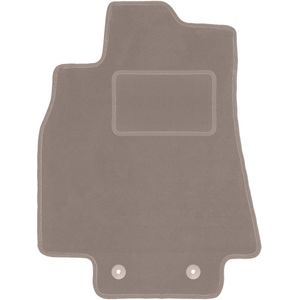 Beige bestuurdersmat voor: Mercedes A-Klasse W169 hatchback (2004-2012)