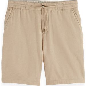 Scotch and Soda Short Beige - Maat 33 - Heren - Korte broeken