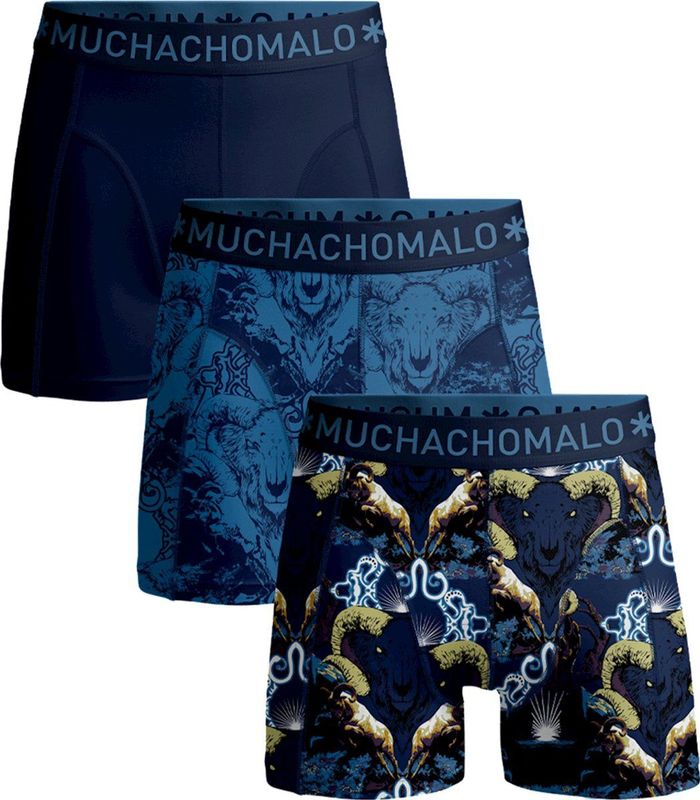 Muchachomalo Heren Boxershorts - 3 Pack - Maat S - Mannen Onderbroeken
