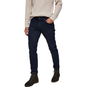 Selected Homme Heren Jeans Broeken STRAIGHT SCOTT regular/straight Fit Blauw 33W / 30L Volwassenen