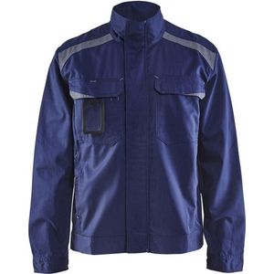 Blåkläder 4054-1800 Industriejack Ongevoerd Marineblauw/Grijs maat S