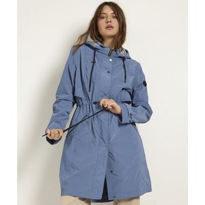 terStal Pescara - Dames / Volwassenen Parka Jas met Capuchon - M - Blauw