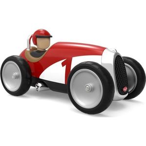 Baghera Retro Speelgoedauto Racer Red