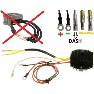 Ducati Supersport 350SS 400SS 600SS MOSFET - Spanningsregelaar - Gelijkrichter. Ook geschikt voor lithium Ion accu's. 3 jaar garantie