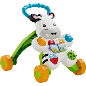 Fisher-Price Zebra looptrainer - Baby speelgoed vanaf 6 maanden - Franstalig