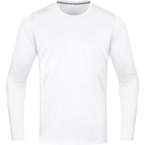 Jako - Shirt Run 2.0 LM - Wit Sportshirt Heren-XL