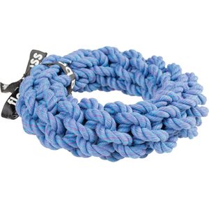 Ebi - Hond - 'da-chain' Gevlochten Ring 18x18x4cm Blauw
